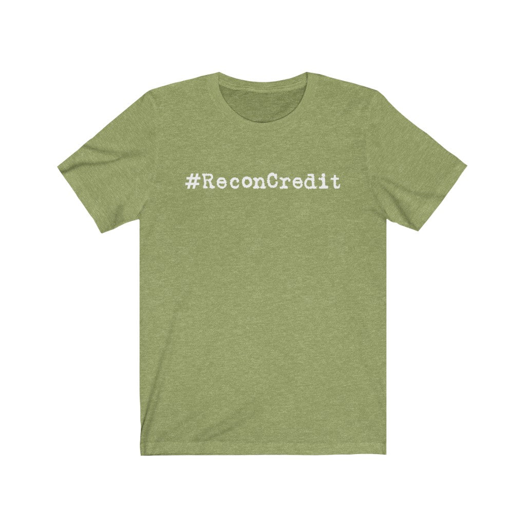 ReconCredit Unisex Jersey Short Sleeve Tee